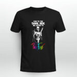 Darth Vader Come to the Dark Side we listen to Pink Floyd 4 T Shirt