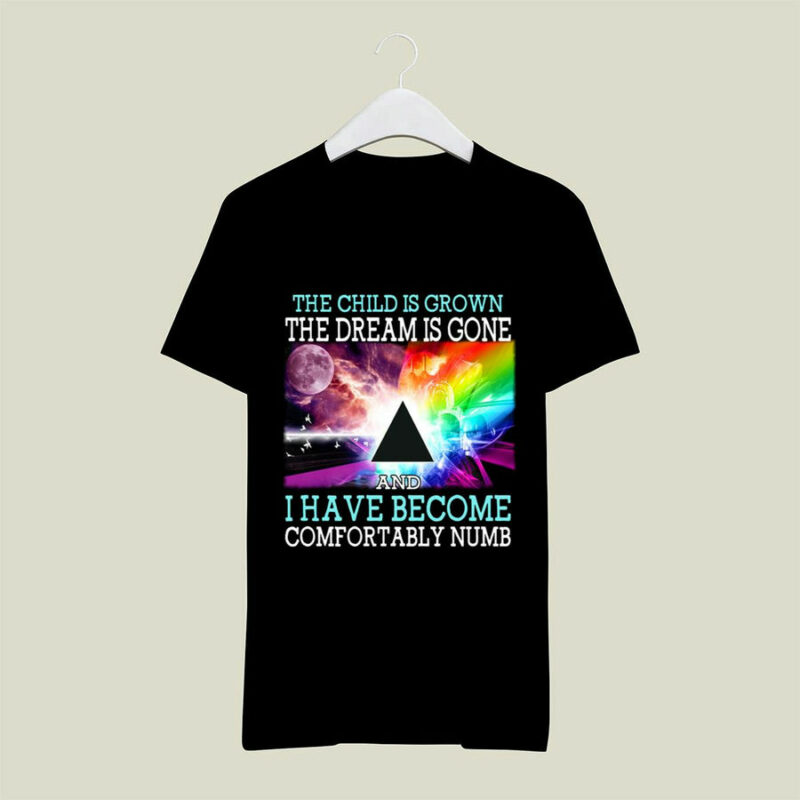 Pink Floyd The Child Is Grown The Dream Is Gone And I Have Become Comfortably Numb 0 T Shirt