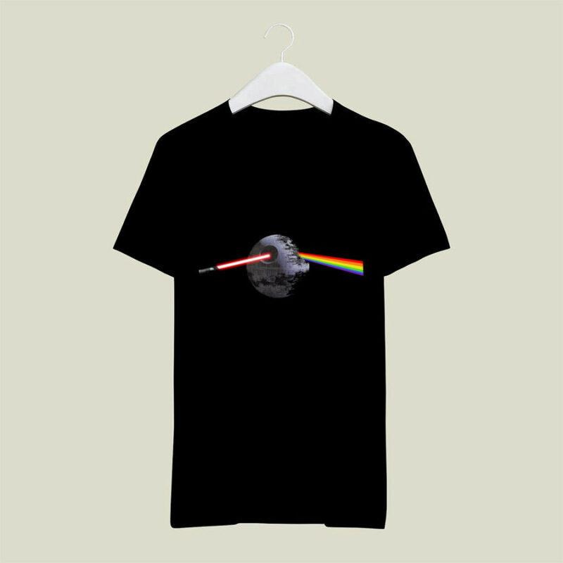 Star Wars Pink Floyd Lightsaber Dark Side Of The Death Star 9 T Shirt