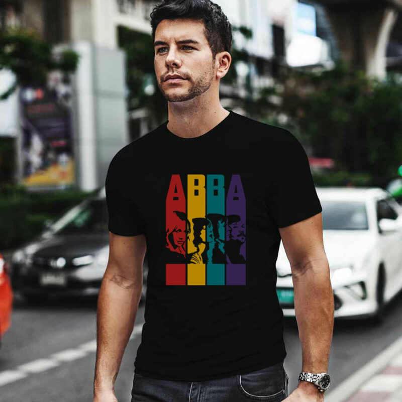 Abba Band Vintage 5 T Shirt