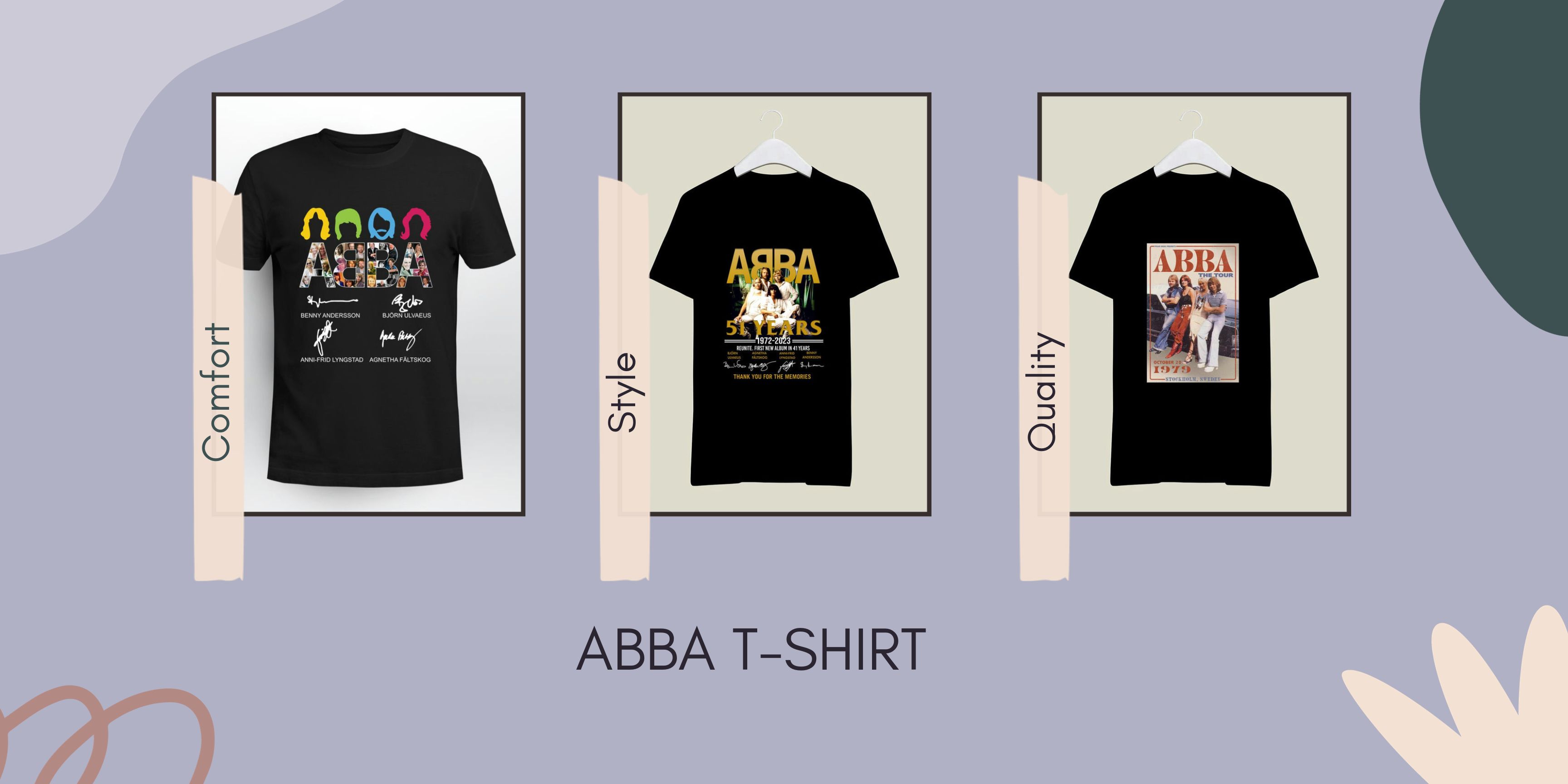 Abba T Shirt Collection
