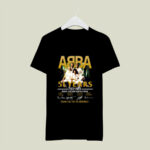 Abba 51st Anniversary 1972 2023 Thank You For Memories Signatures 0 T Shirt