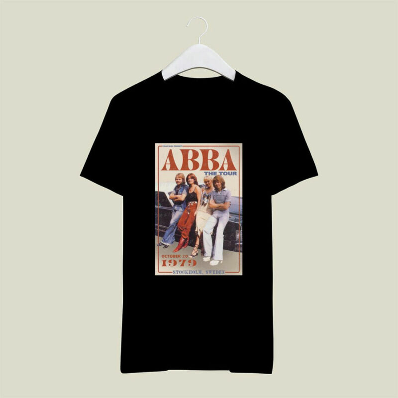 Abba The Tour October 20 1979 Stockholm Sweden Gift For Fan 0 T Shirt