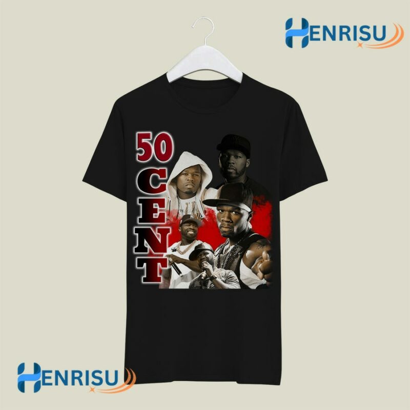 50 Cent Vintage Retro Style 0 T Shirt
