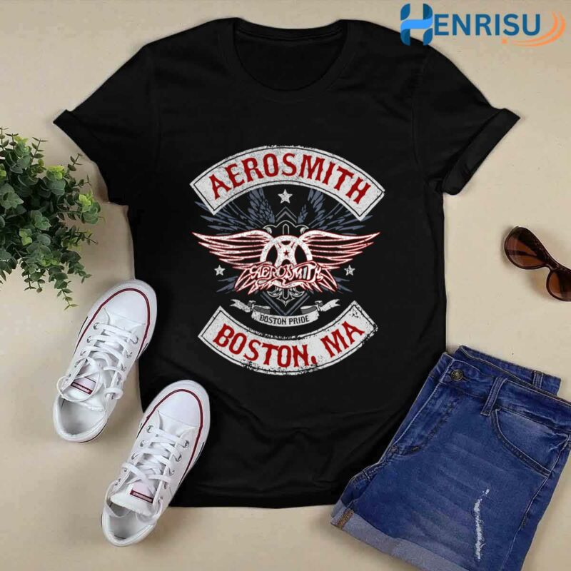 Aerosmith Rock Band Boston Pride 2 T Shirt