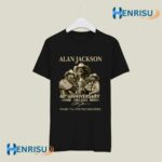 Alan Jackson 40th Anniversary 1983 2023 Signature 6 T Shirt