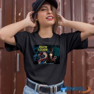 Alice Cooper Too Close For Comfort Tour 2023 front 1 T Shirt