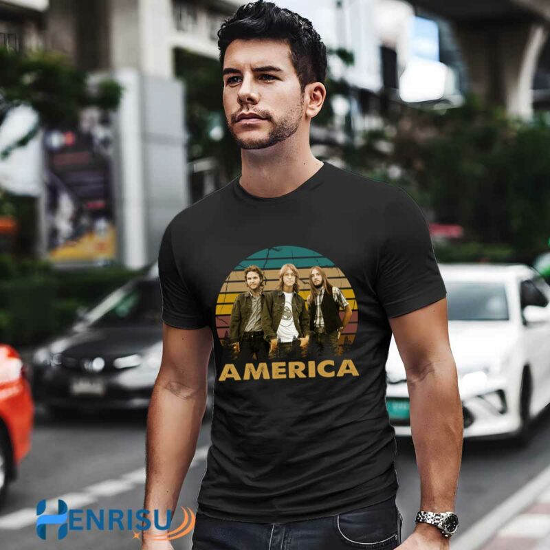 America Band Vintage 1 T Shirt