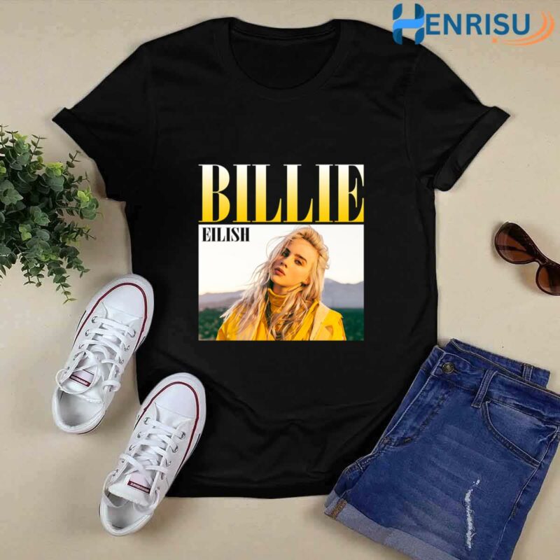 Billie Eilish Inspired Homage Vintage 90S 2 T Shirt