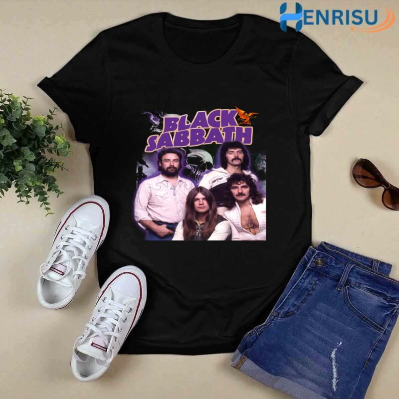 Black Sabbath Rock Band Vintage Style 0 T Shirt