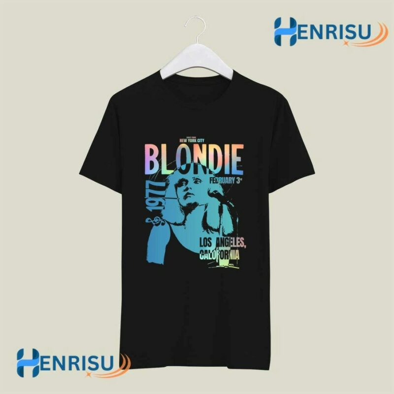 Blondie 1977 Band 2 T Shirt