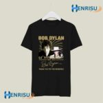 Bob Dylan 64th Anniversary 1959 2023 Signature 8 T Shirt