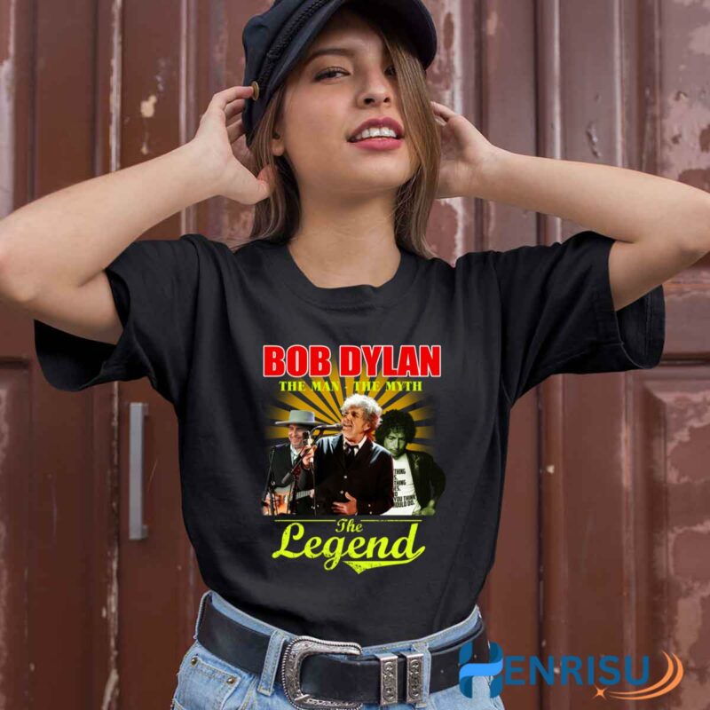 Bob Dylan The Man The Myth The Legend Classic 7 T Shirt
