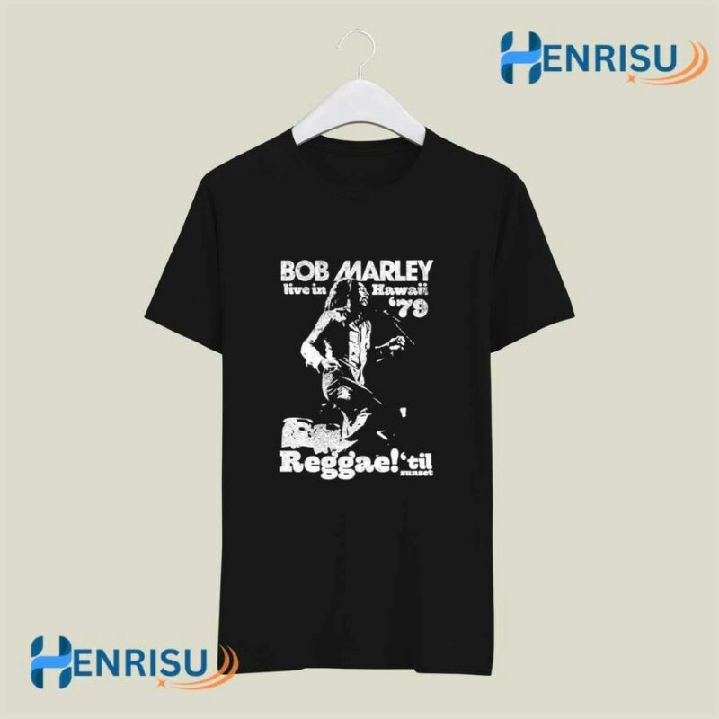 Bob Marley Hawaii Burnout 0 T Shirt