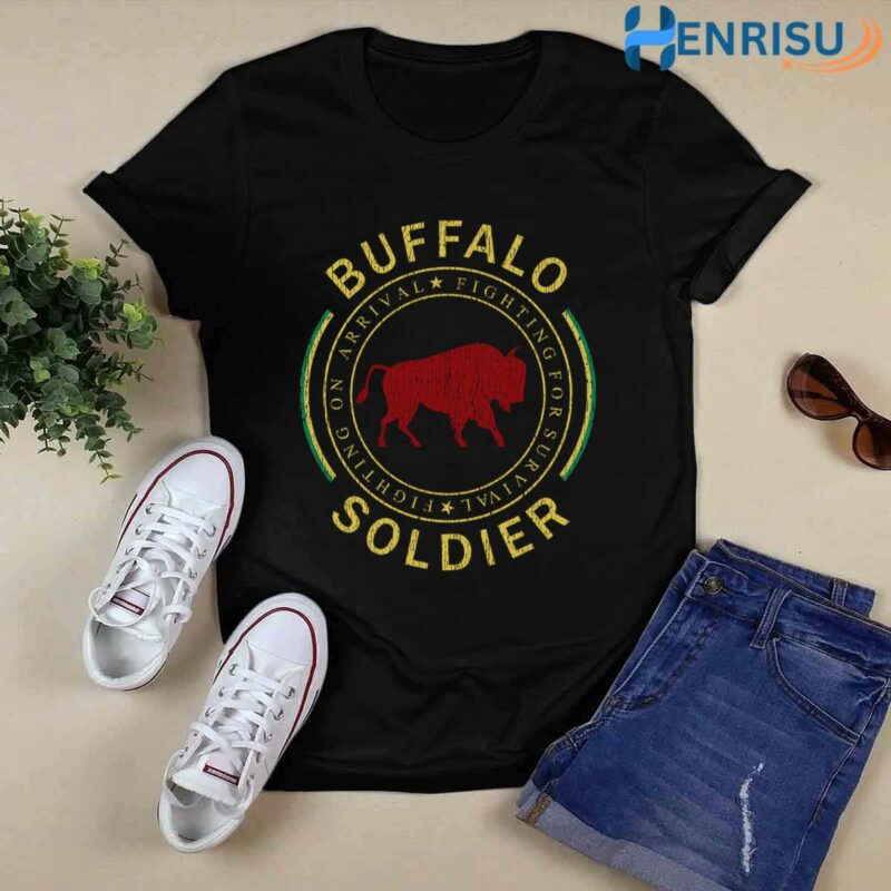 Bob Marley Singer Buffalo Soldier 2 T Shirt
