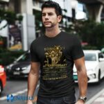 Bon Jovi 40th Anniversary 1982 2023 Thank You For Memories Signature 3 T Shirt