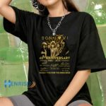 Bon Jovi 40th Anniversary 1982 2023 Thank You For Memories Signature 7 T Shirt