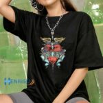 Bon Jovi Pierced Heart Tattoo 2 T Shirt