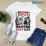 Bon Jovi Wanted Dead Or Alive 8 T Shirt