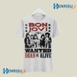 Bon Jovi Wanted Dead Or Alive 9 T Shirt
