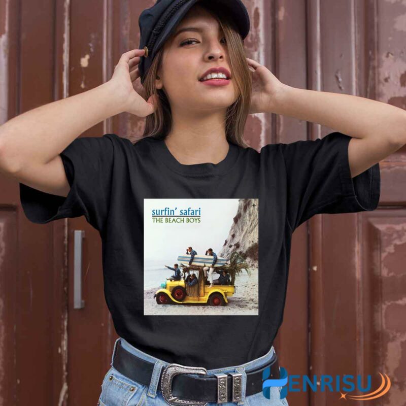 The Beach Boys Band Surfin Safari Album Cover 2 T Shirt