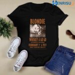 Whiskey A Go Go Blondie 70s Retro CooL Poster Vintage 6 T Shirt